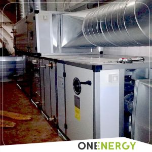 Impianto di termoventilazione tramite Unità Trattamento Aria (UTA) Presso il Polo natatorio del Foro Italico a Roma