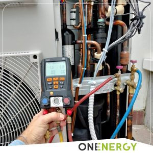 Controllo pressione refrigerante su un impianto VRF