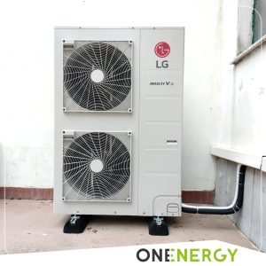Impianto di climatizzazione con VRF a marca LG per un ambulatorio medico